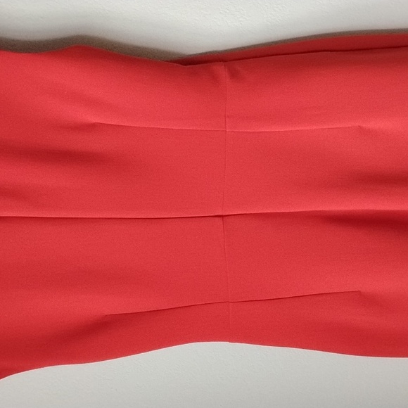 NWT MANGO Vibrant Red Mini Dress - Picture 9 of 16
